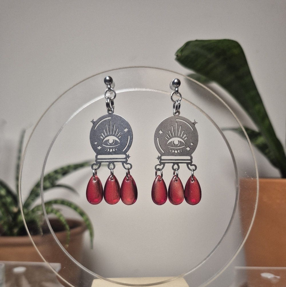 Witch's Brew Earrings - Picture 2 of 10